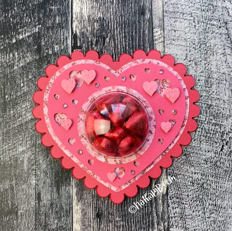 Comment Faire Un Candy Dôme Coeur Avec Cricut