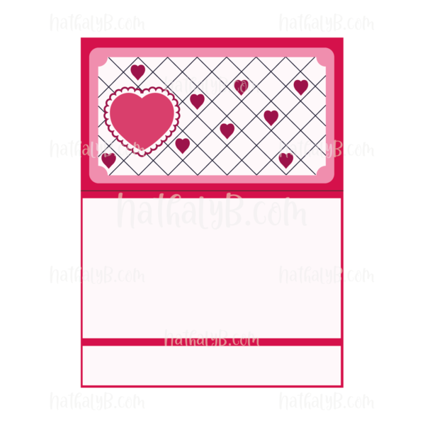 Carte Coeur pour st-valentin