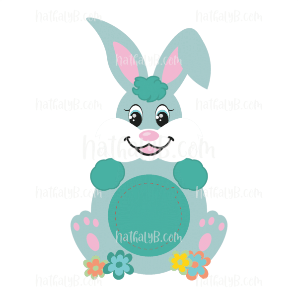 Candy Dôme Lapin Garçon SVG