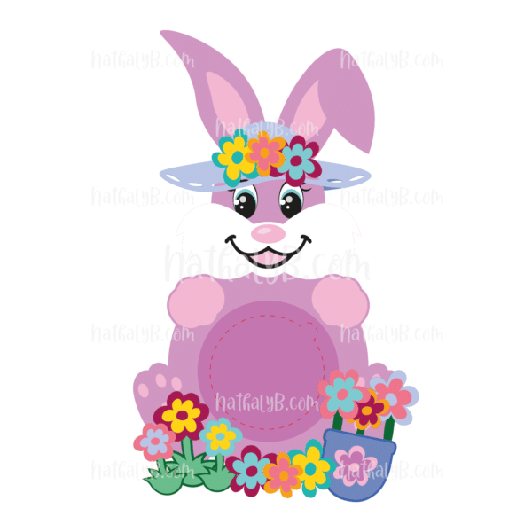 Candy Dôme Lapin Maman - SVG