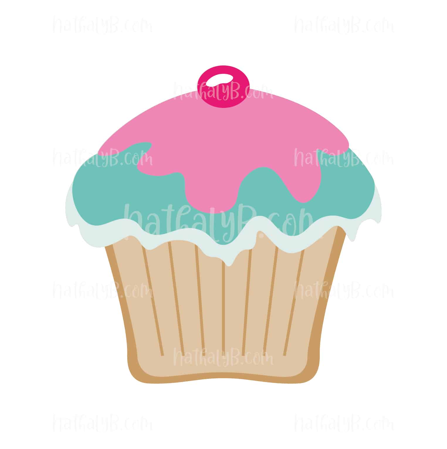Cup Cake Fichiers SVG