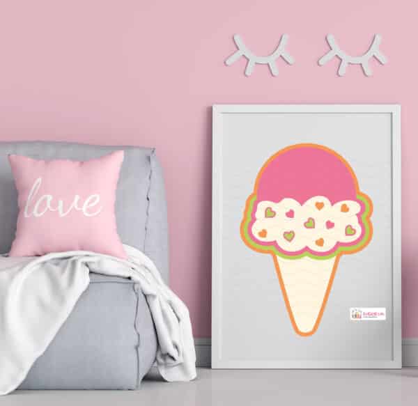 Glace De La Librairie De NathalyB SVG DXF