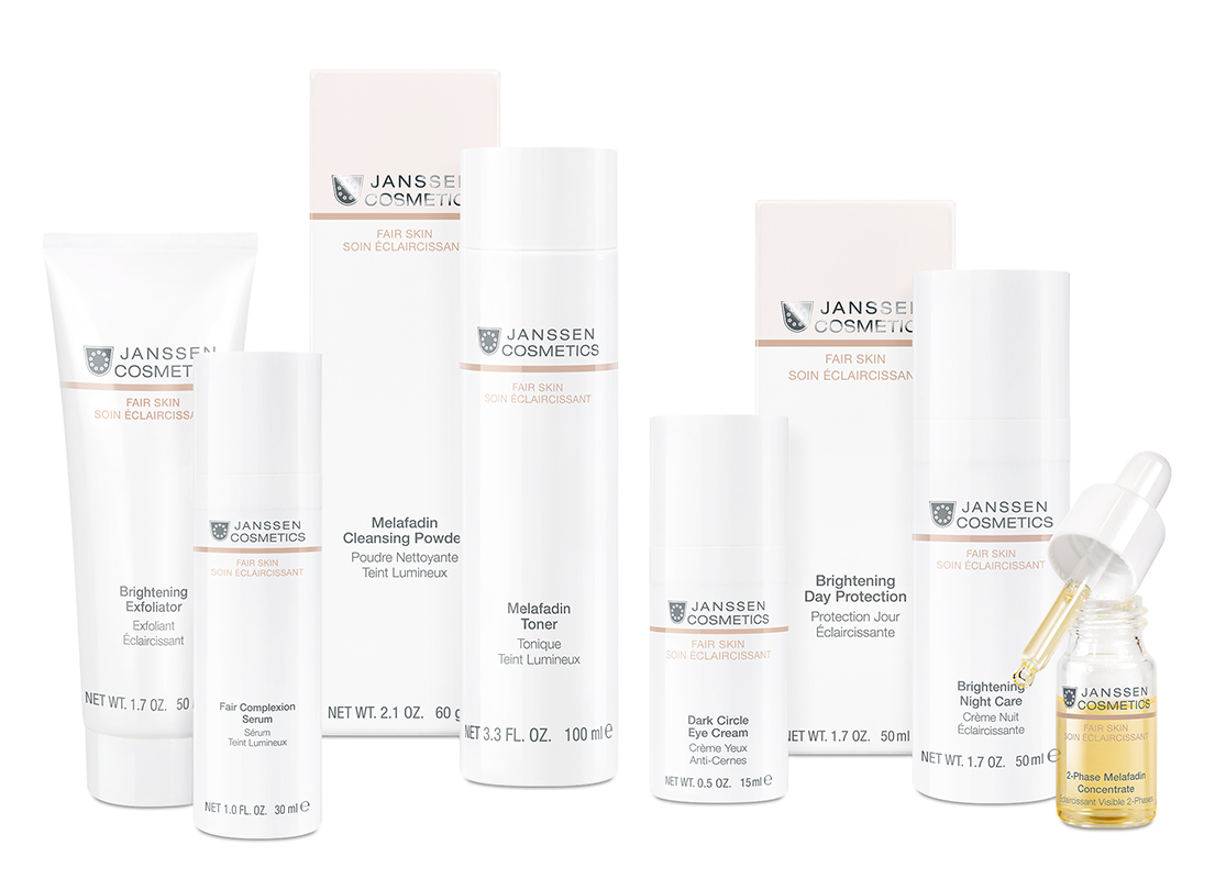 Janssen Cosmetics peau taches pigmentaires